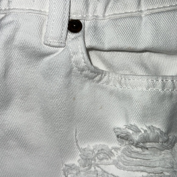 Michael Kors White Boyfriend Jeans Size 2 - Picture 7 of 8